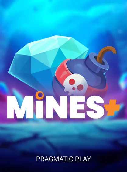 Portada vertical de Mines+ de Pragmatic Play